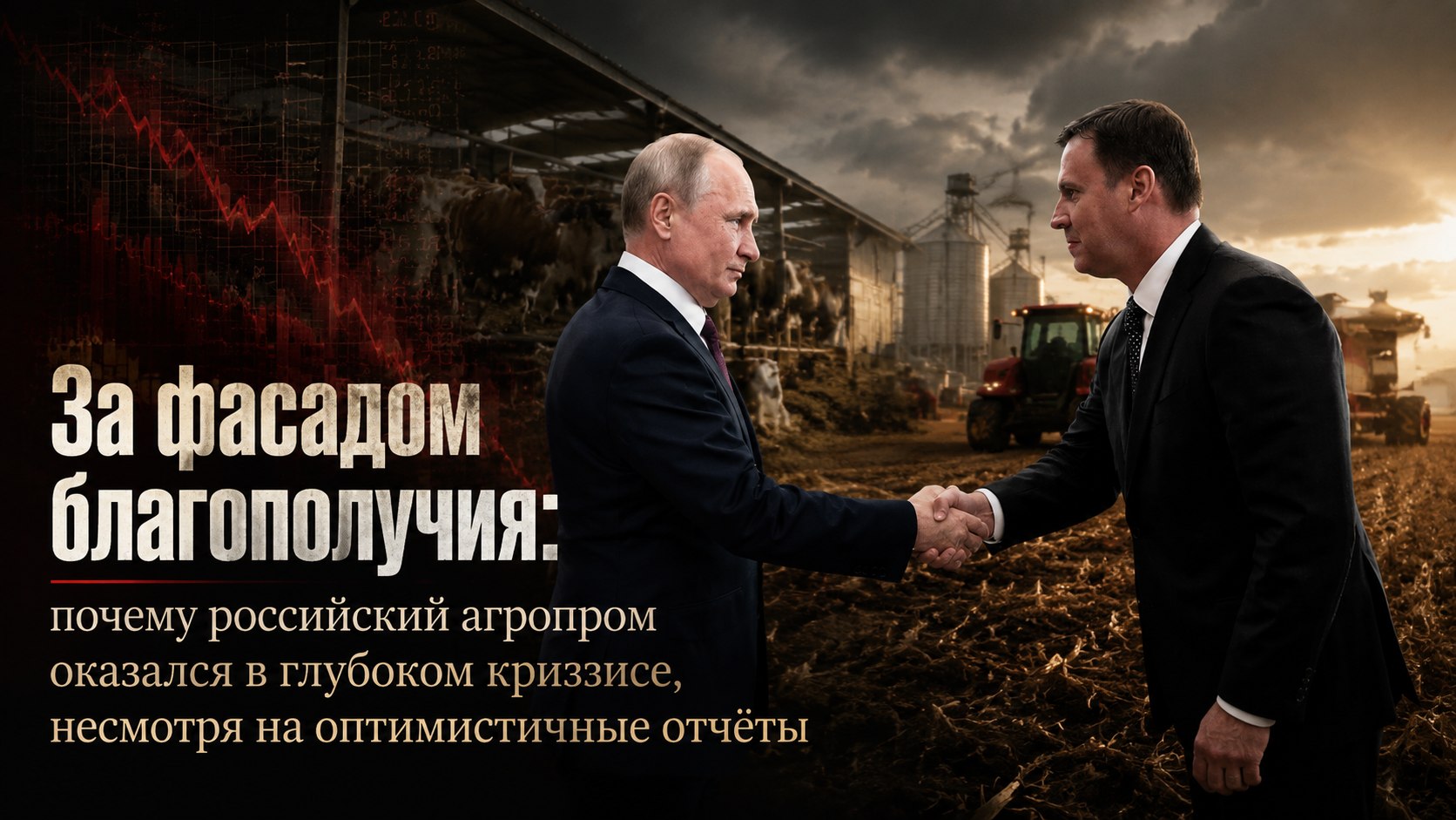 За фасадом благополучия: почему российский агропром оказался в глубоком кризисе, несмотря на оптимистичные отчёты