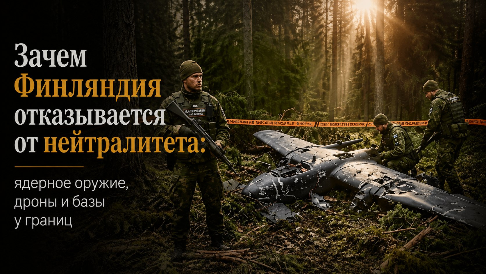 Зачем Финляндия отказывается от нейтралитета: ядерное оружие, дроны и базы у границ