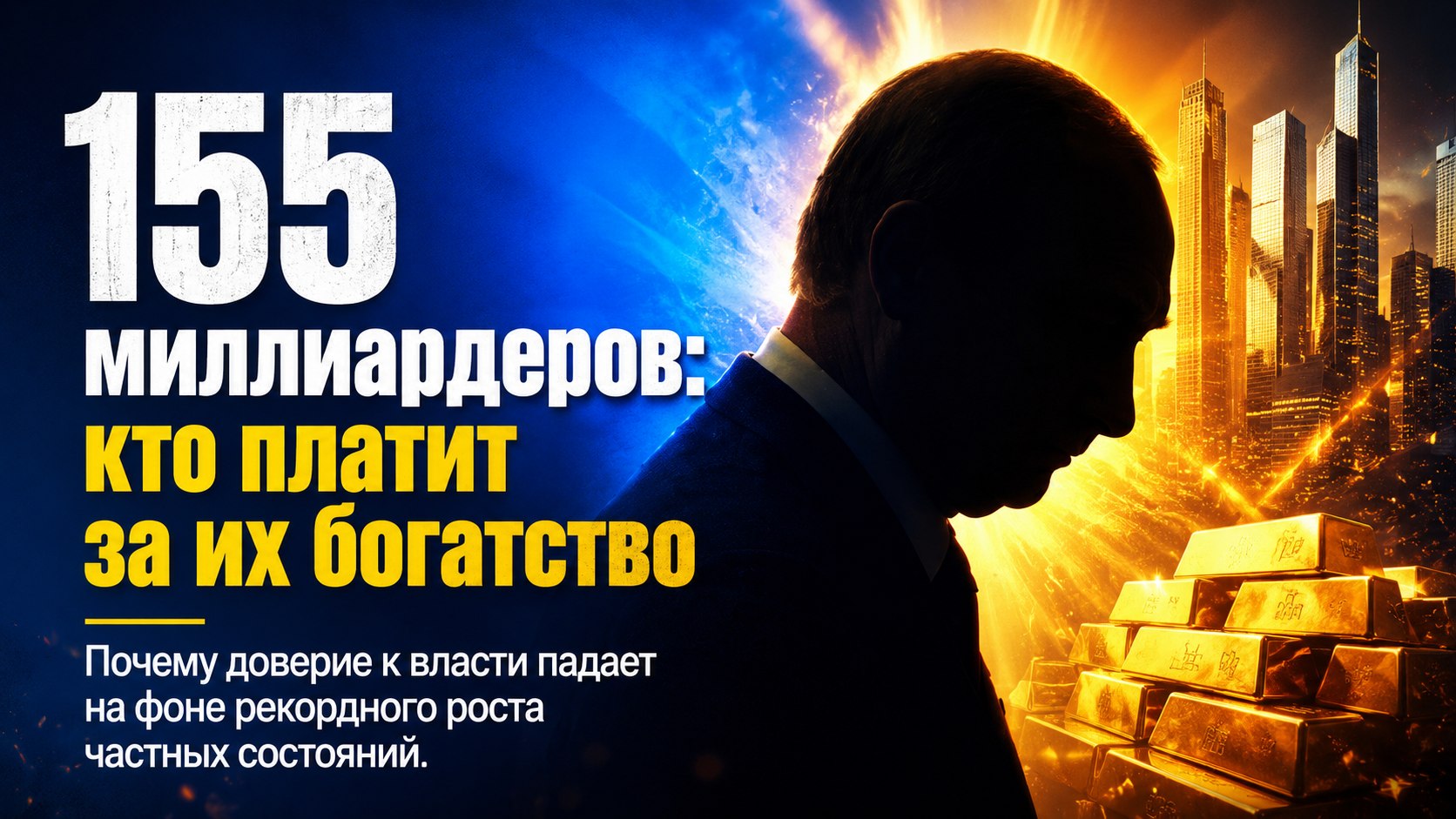 От нуля до 155 миллиардеров: почему снижается доверие к власти и на что тратятся бюджетные миллиарды