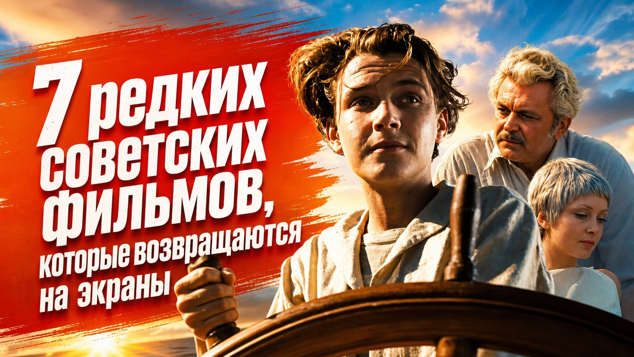 От космической фантастики до исторических драм: 7 редких советских фильмов, которые возвращаются на экраны