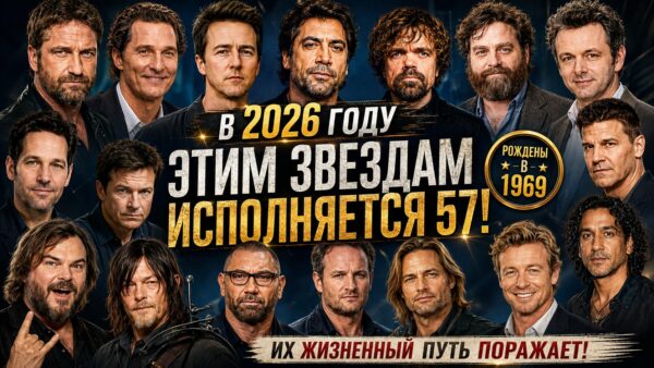 От спартанцев до менталистов: как изменились 18 известных актеров, отметивших 57-летие