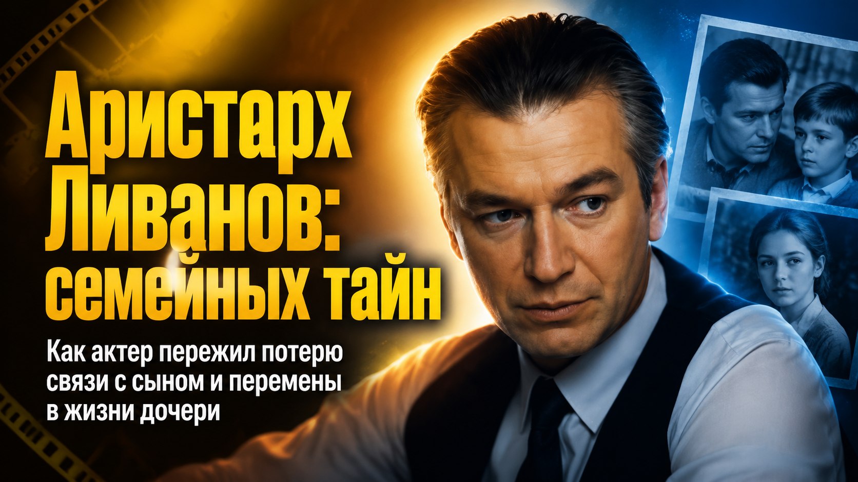 Сын сменил отчество, а дочь уехала в тропики: скрытые драмы в семье Аристарха Ливанова