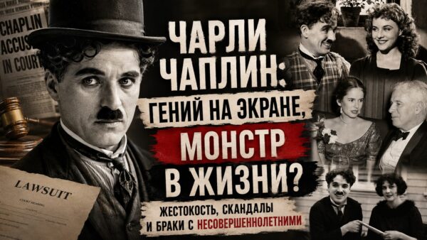 Тёмная сторона «бродяги»: почему коллеги называли Чарли Чаплина садистом, а юные жёны требовали сотни тысяч долларов за развод