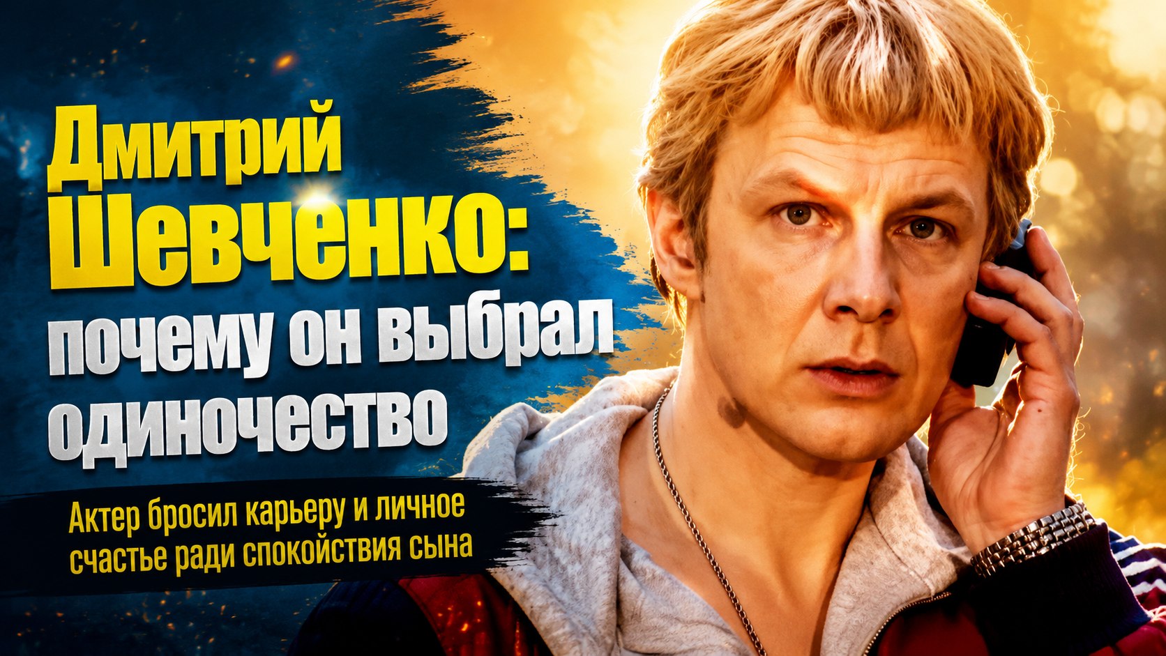 Отказ от личного счастья ради сына и уход из кино: как сейчас живет звезда «Мажора» Дмитрий Шевченко