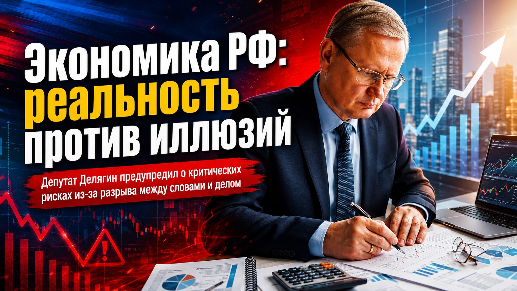 «Нужно действовать исходя из реальности»: Михаил Делягин оценил готовность российской экономики к затяжному противостоянию