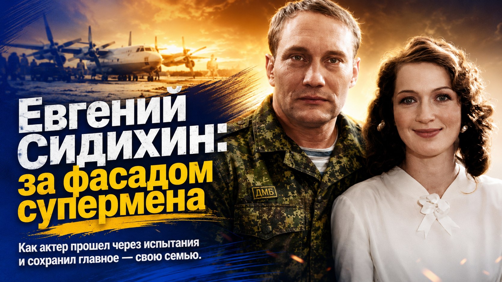 Евгений Сидихин: как «русский супермен» пережил потери и Афганистан, сохранил единственный брак и воспитал трех дочерей