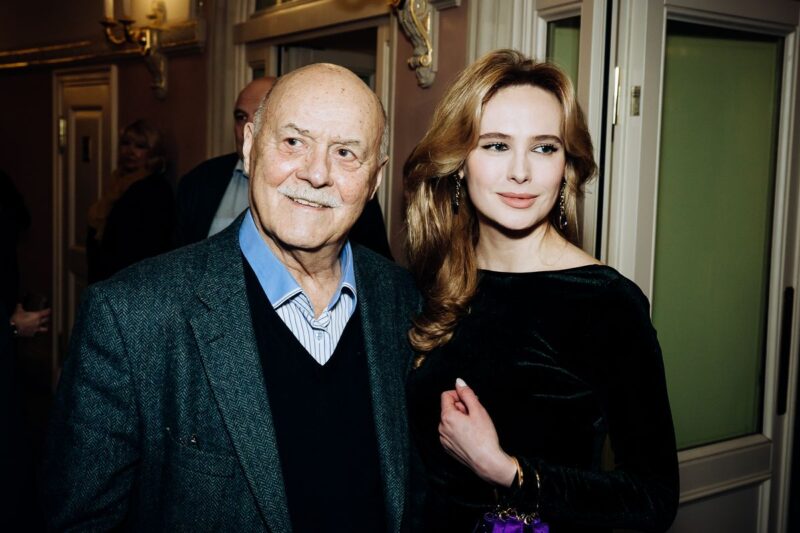 Анна Горшкова и режиссер Станислав Говорухин