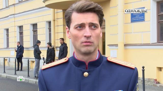 Иван Колесников на съемках детективного проекта «Первый отдел»
