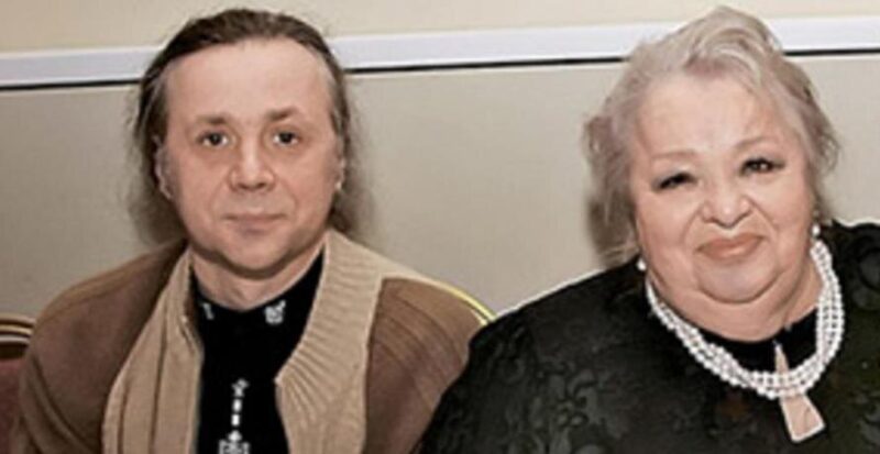 Наталья Крачковская с сыном Василием