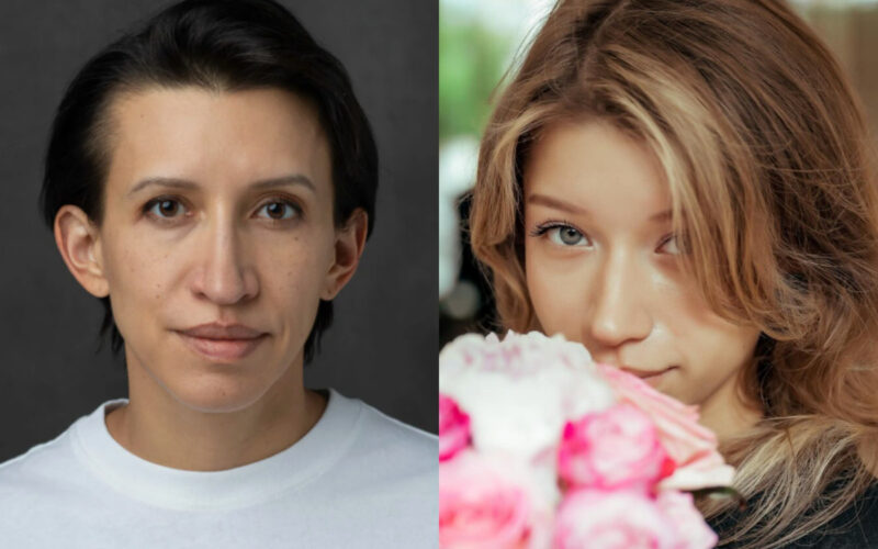 Елена Борщева со своей дочерью