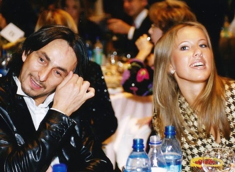 Умар Джабраилов и Ксения Собчак во время их громкого романа.