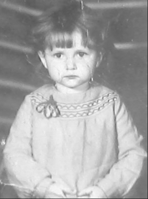 Ольга Картункова в детские годы