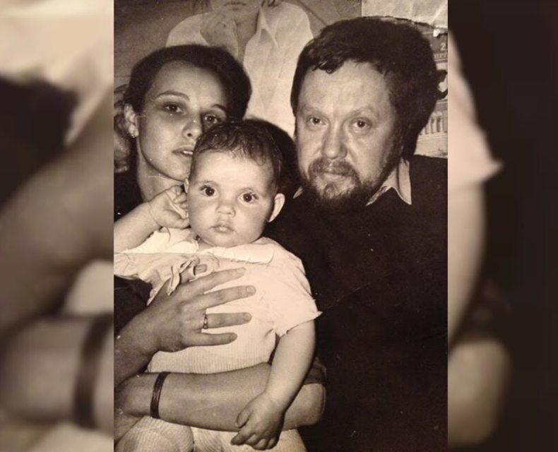 Сергей Соловьев, Татьяна Друбич и их дочь Анна