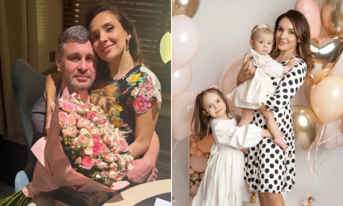 Актриса Ольга Дибцева в кругу семьи