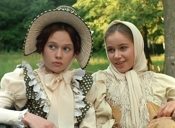 Екатерина Редникова в фильме «Барышня-крестьянка» (1995)