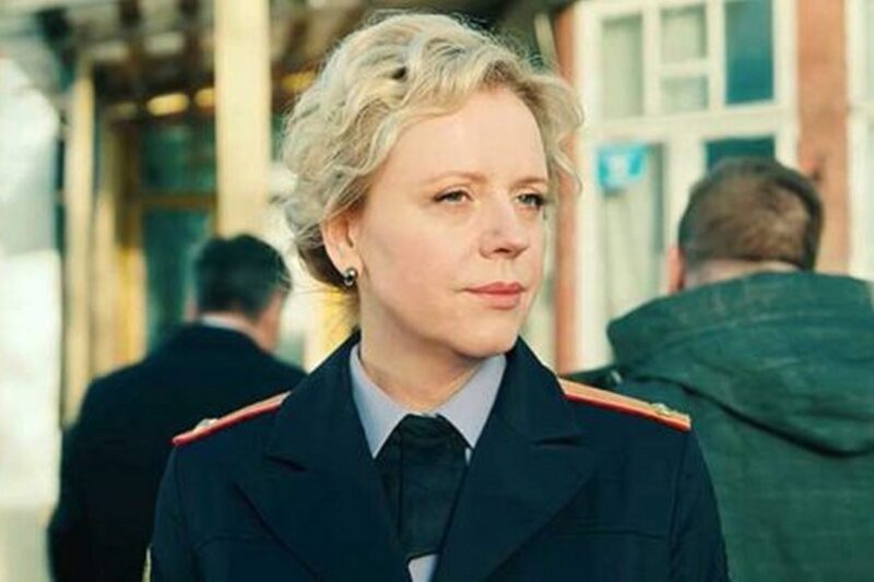 Наталья Круглова в роли следователя в телесериале «Шеф»