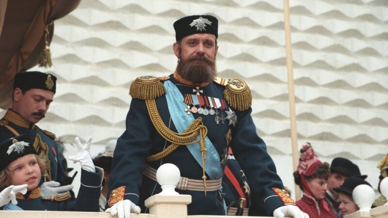 Никита Михалков в картине «Сибирский цирюльник»