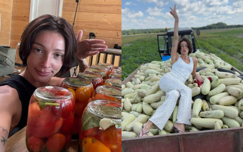 Бывшая звезда гламурных тусовок привыкает к сельским будням