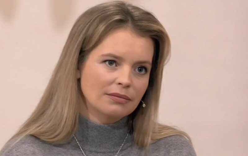 Анна Табанина во время съёмок