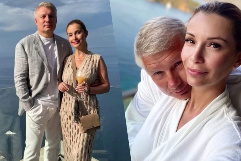 Ольга Орлова с мужем Валерием Масловым