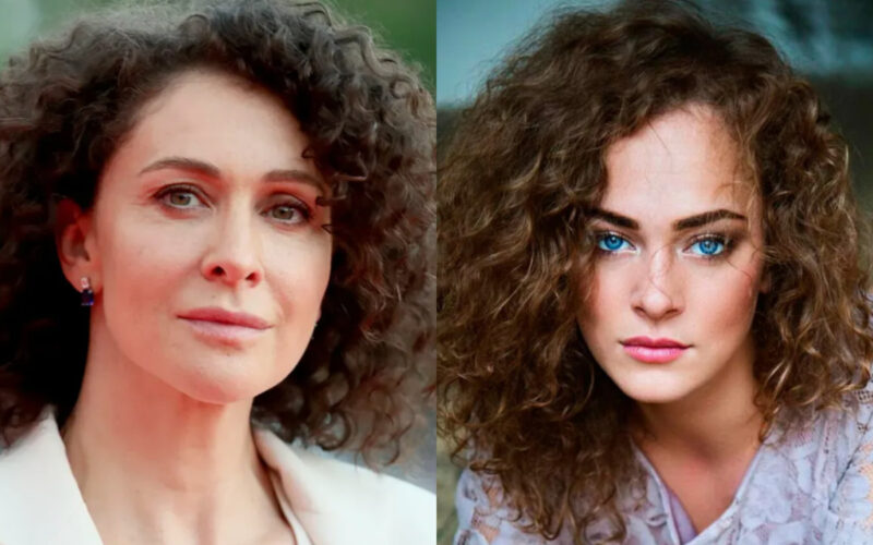 Ксения Раппопорт и ее дочь, актриса Аглая Тарасова