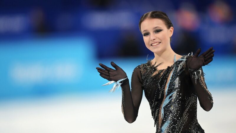 Анна Щербакова на льду