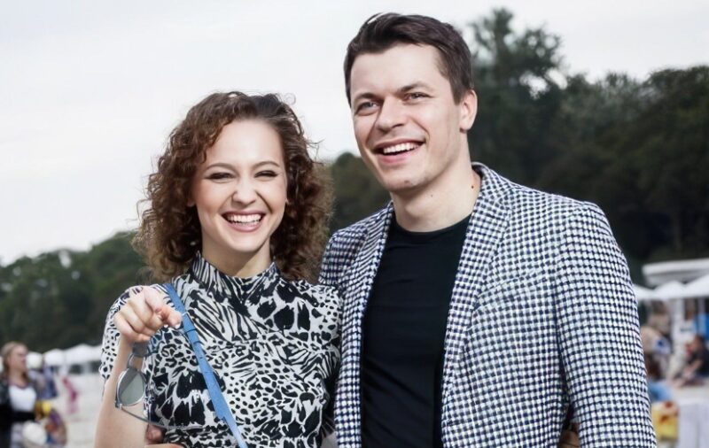 Юлия Хлынина и Алексей Милевский