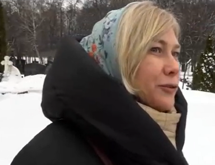 Вдова артиста Ирина Сорокина