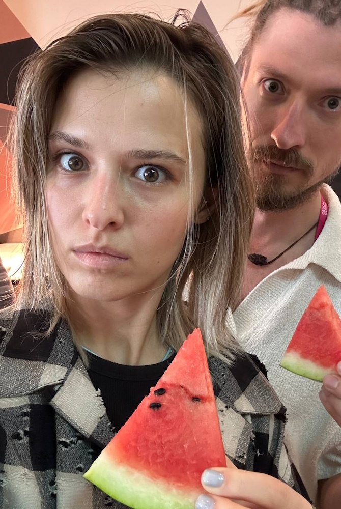 Любовь Аксенова с супругом Павлом