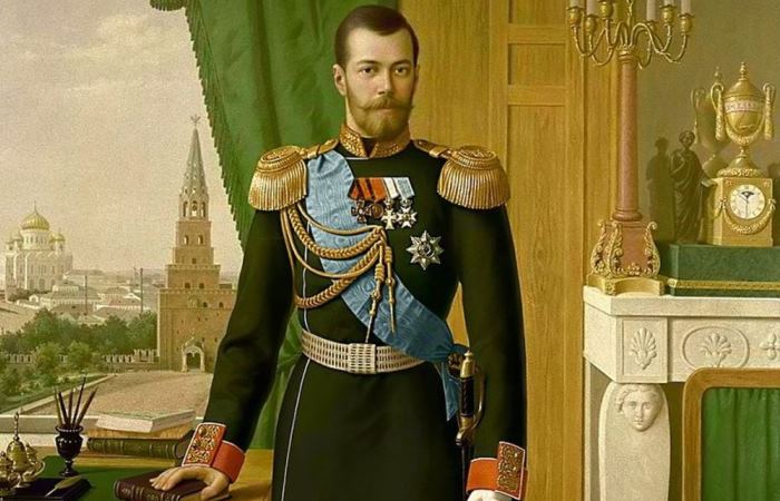 Портрет последнего российского императора Николая II кисти художника Н. Яша