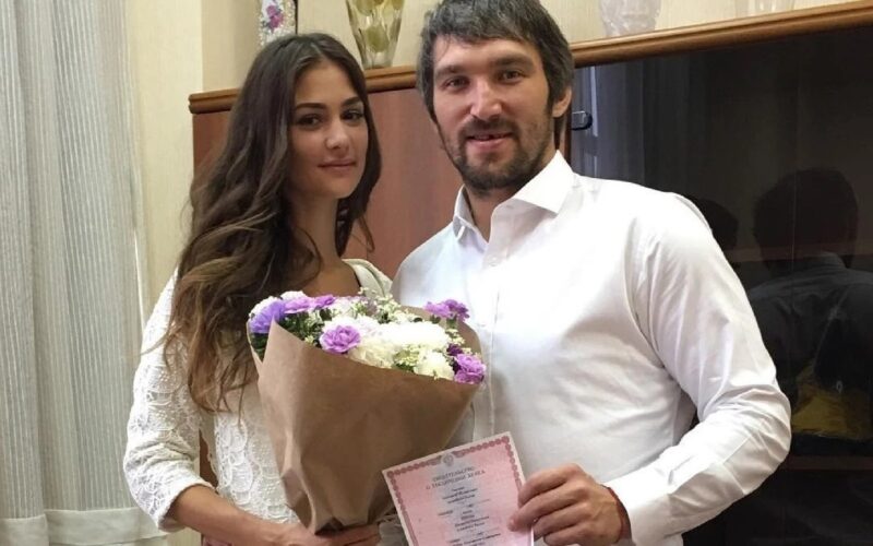 Анастасия Шубская и Александр Овечкин