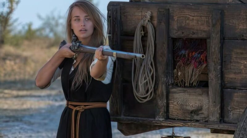 Аглая Шиловская во время съемок фильма «Вурдалаки» после похудения