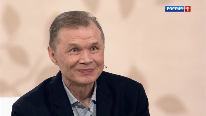Александр Баширов во время съёмок программы «Судьба человека»