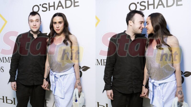 Татьяна Плаксина и Артем Москвитин на мероприятии Fashion Summer Awards