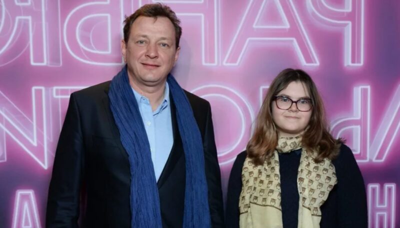 Марат Башаров и его дочь Амели на совместном мероприятии