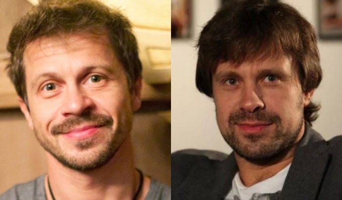 Актёры Павел Деревянко и Сергей Перегудов