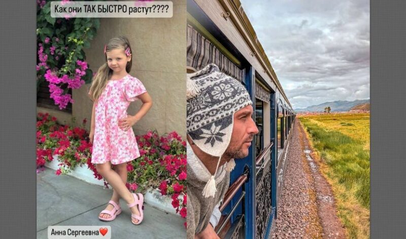 Дочь певца Аня растет творческим ребенком