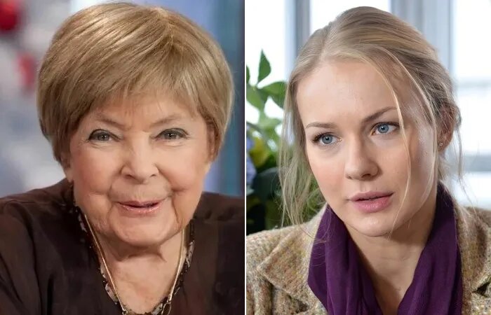 Елена Аросьева со знаменитой родственницей Ольгой Аросевой