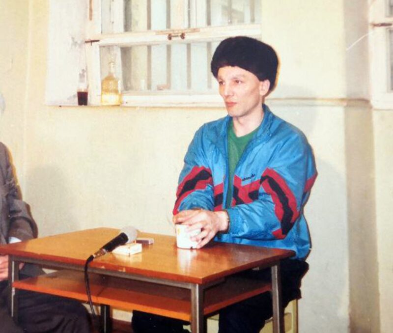 Сергей Мадуев во время следственных действий