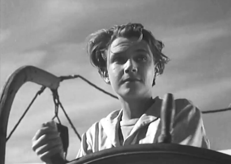 Кадр из приключенческого фильма «Пятнадцатилетний капитан» (1945) режиссера Василия Журавлева