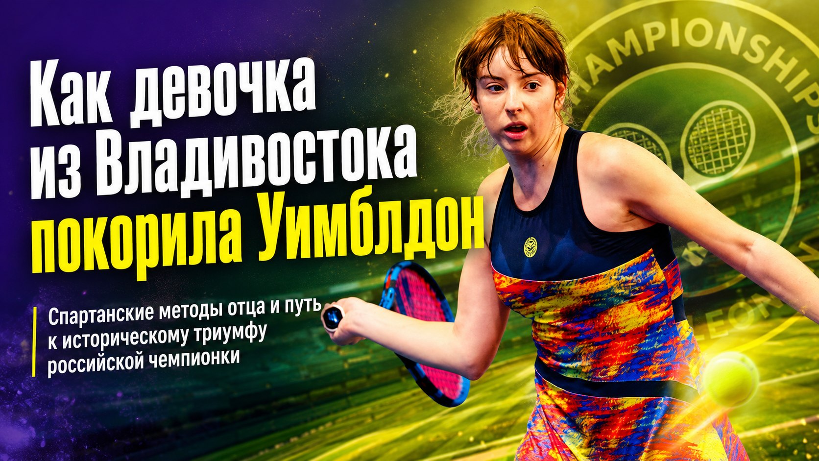 «Папа уходил пить чай, если я мазала»: как 17-летняя Анна Пушкарева из Владивостока покорила Уимблдон