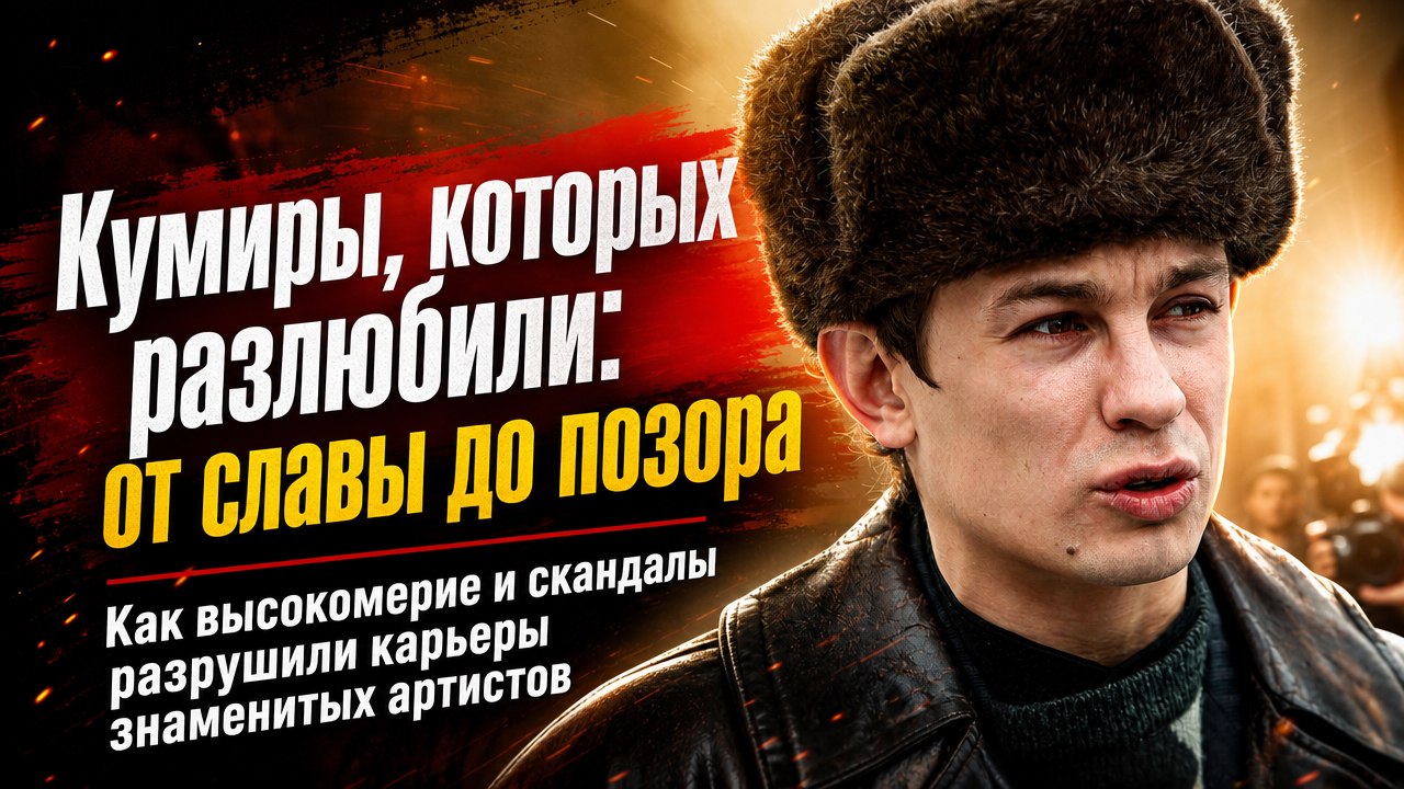 От обожания до волны критики: как семь известных российских актеров лишились прежнего расположения зрителей