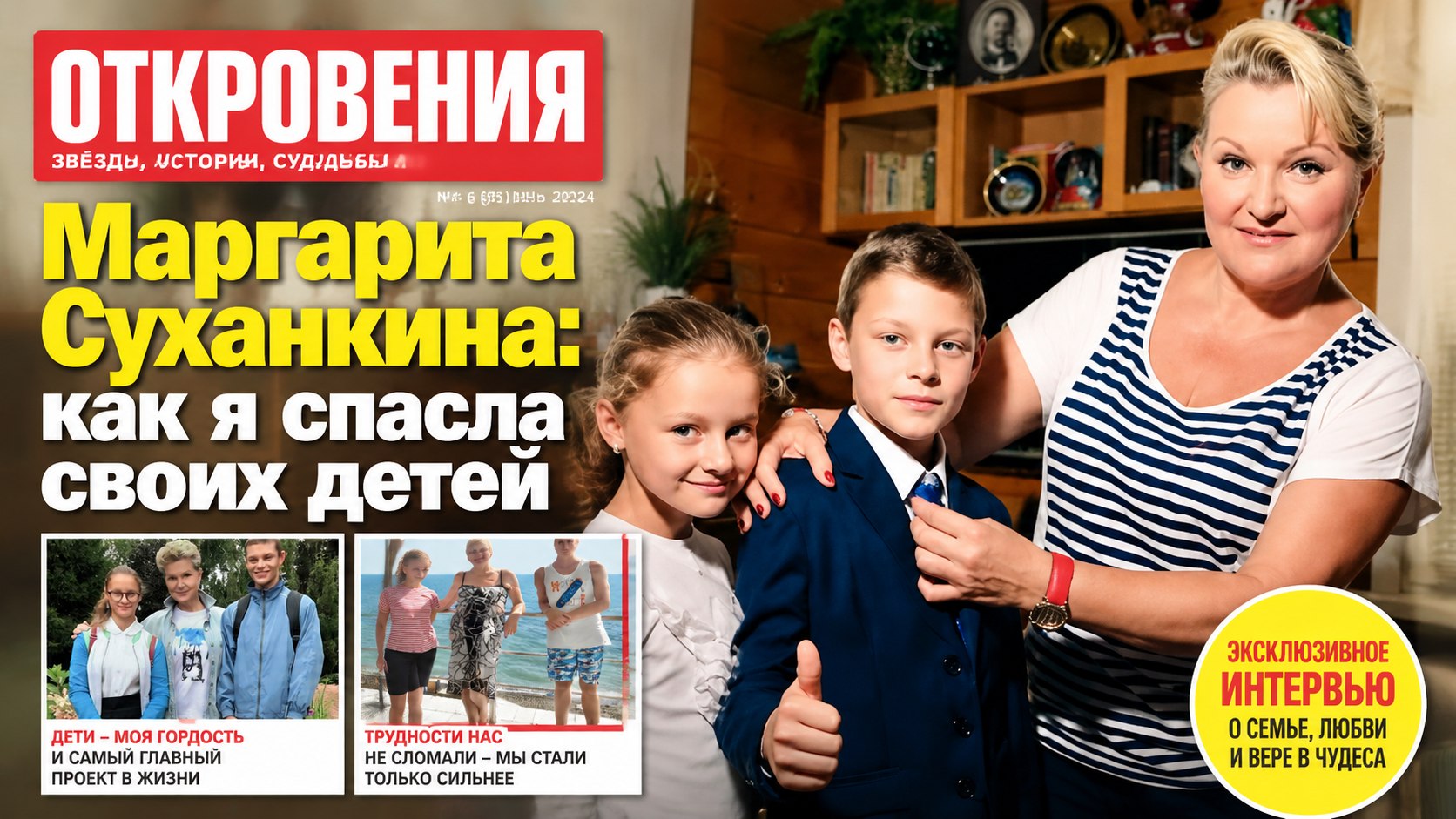 Суды, страх предательства и первая работа: Маргарита Суханкина откровенно рассказала о приемных детях