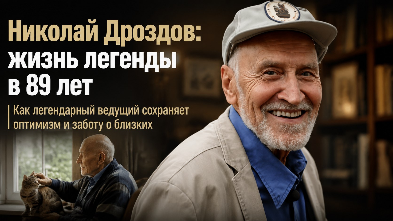 Передвигается с трудом, но заботится о близких: как сейчас живёт 89-летний Николай Дроздов