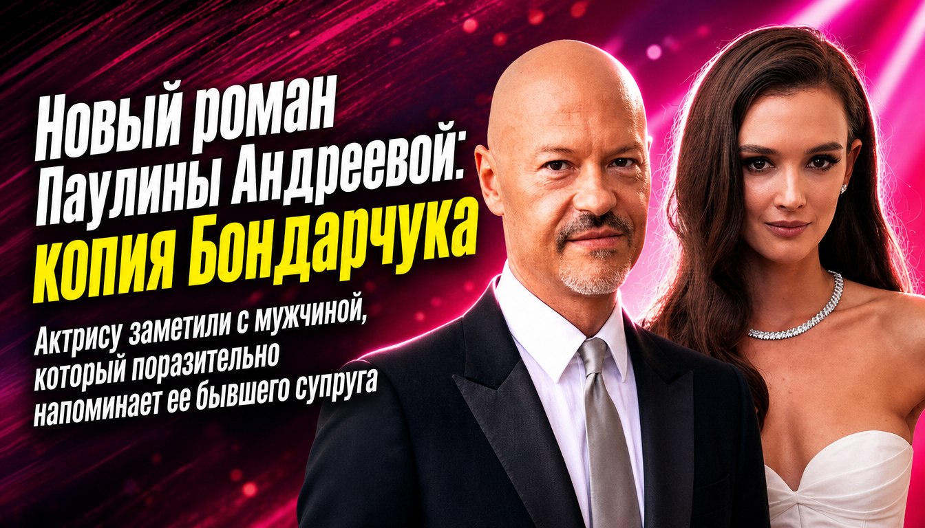 После официального развода с Федором Бондарчуком Паулине Андреевой приписывают новый роман