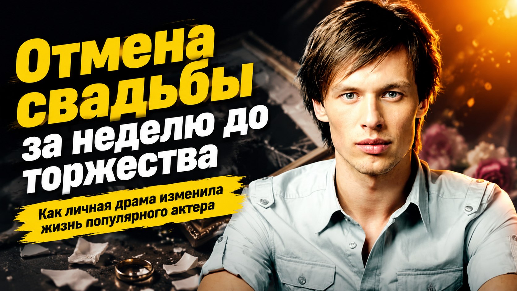 Отмена свадьбы за неделю до торжества и рождение сына: крутые повороты в судьбе актера Эльдара Лебедева