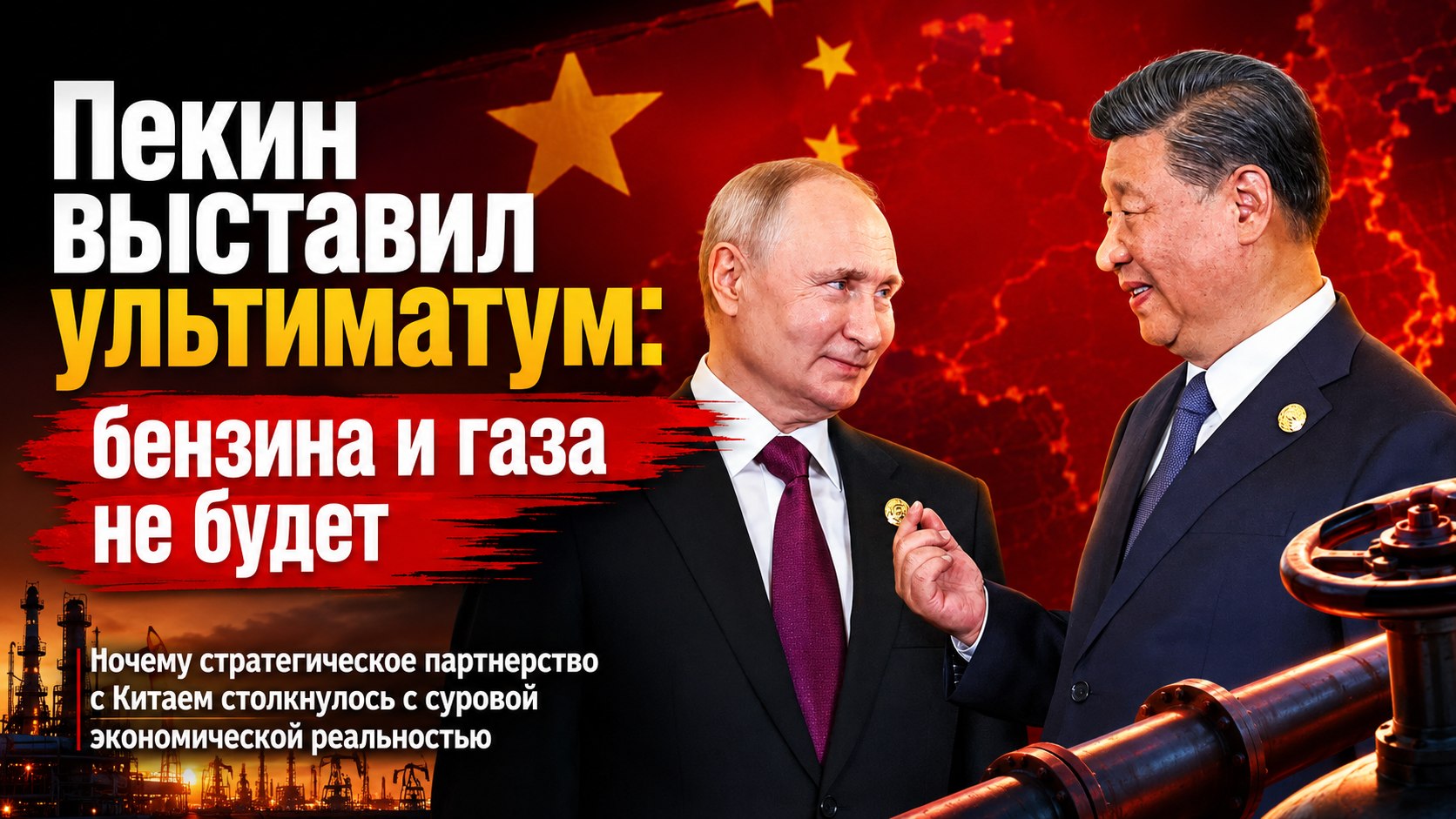 Прагматизм вместо лозунгов: почему Пекин отказал в прямых поставках бензина и выставил ультиматум по газу