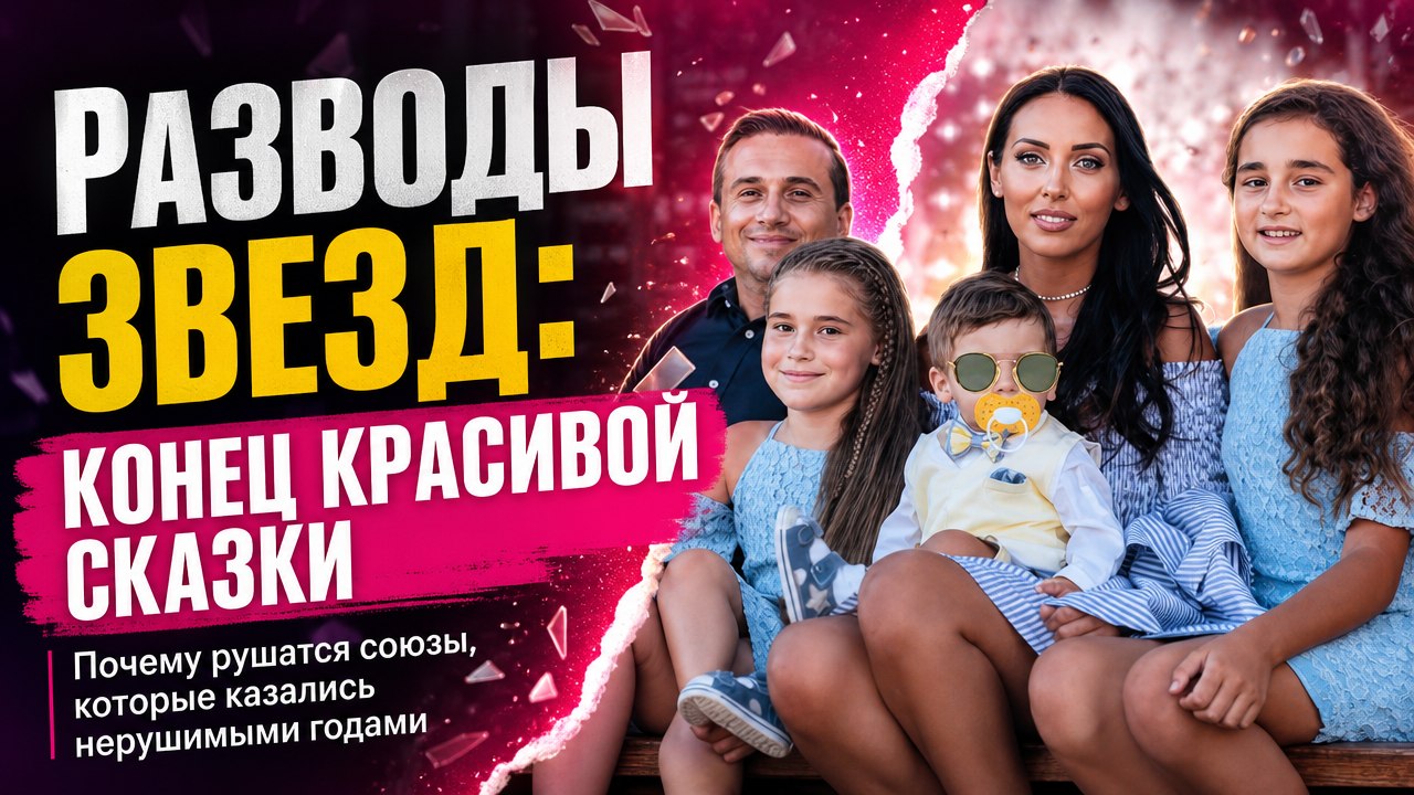 Разводы, в которые сложно поверить: почему рушатся многолетние браки российских звезд