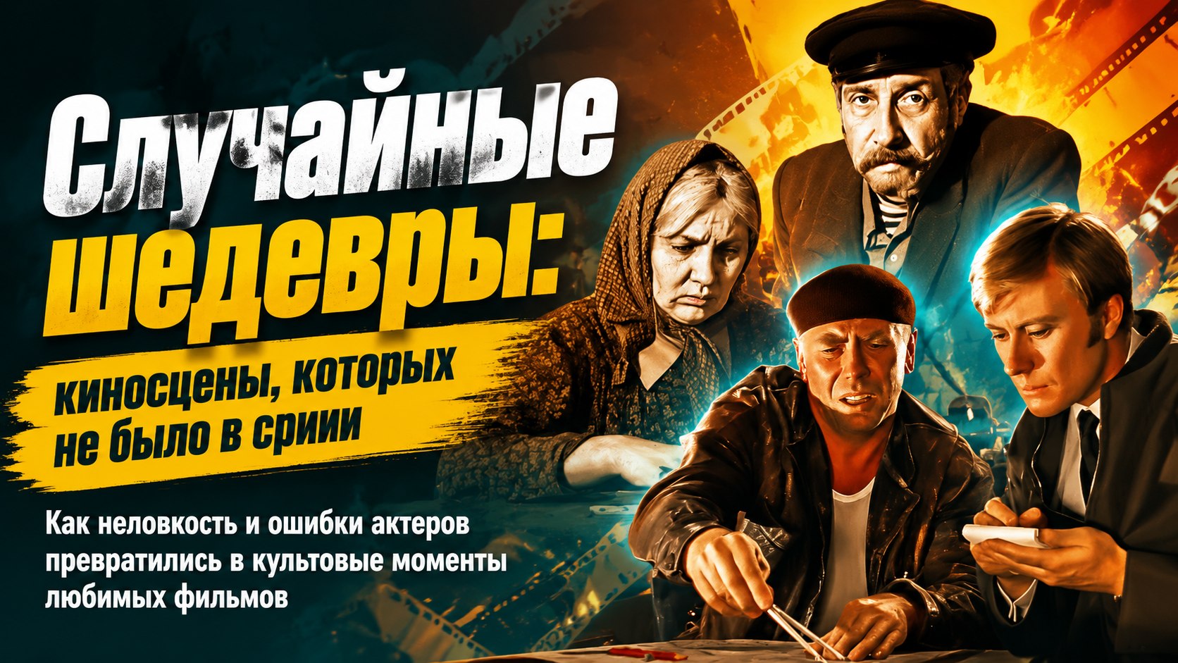 Ошибки и экспромты: знаменитые сцены из любимых фильмов, которых не было в сценарии