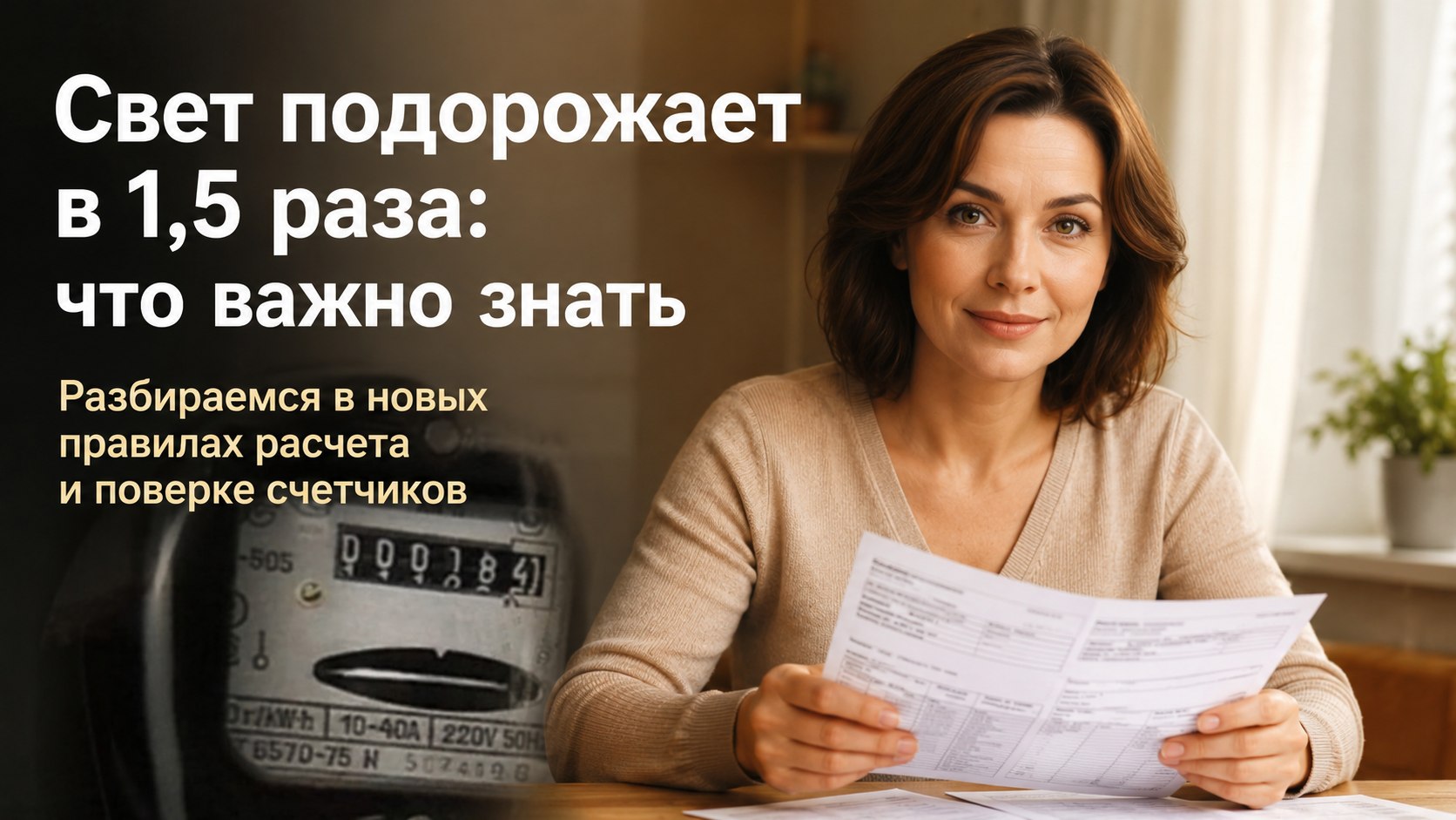 Полуторный тариф за просрочку: как изменятся правила расчета за свет с 1 августа 2026 года